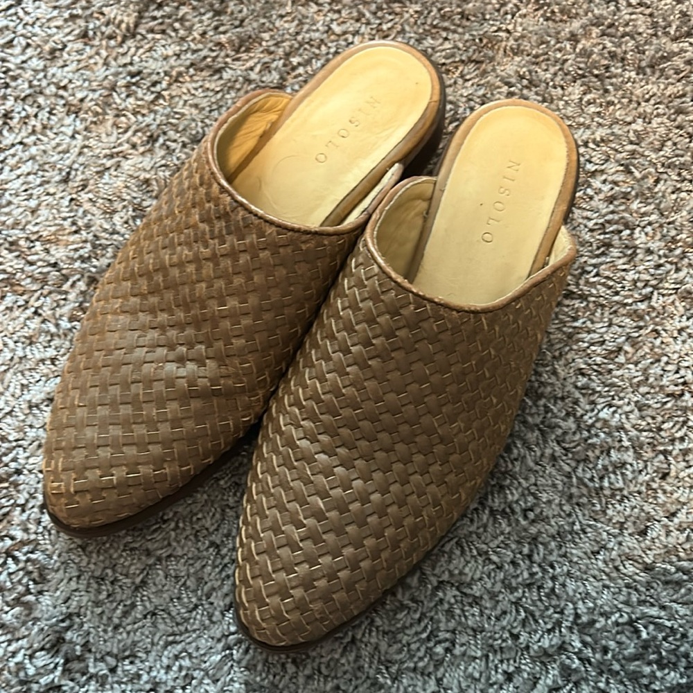 Nisolo slip on flats